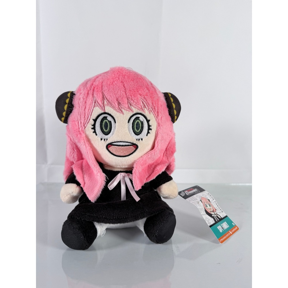 Jazwares Total Anime Spy x Family Anya Forger Plush 8" Stuffed Toy Doll‎ NWT